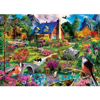Puzzle Tranquility - Retraite À Flanc De Colline Master Pieces