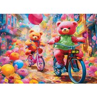 Puzzle Colorize - Ours en Peluche au Pays des Merveilles Master Pieces
