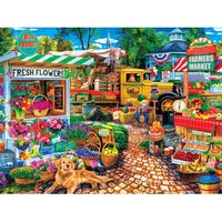Puzzle Farmer's Market - Vente Sur La Place Master Pieces