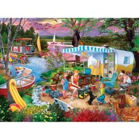 Puzzle Pièces XXL - Campside - Lac De Loisirs - Ez Grip Master Pieces