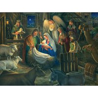 Puzzle Pièces XXL - Away in a Manger Cobble Hill