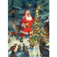 Puzzle Santa's Tree Cobble Hill
