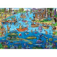 Puzzle DoodleTown: Pêche à la Ligne Cobble Hill