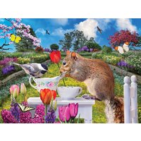 Puzzle Le Thé de Printemps SunsOut