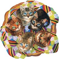Puzzle Linda Elliot - Kitten Basket SunsOut