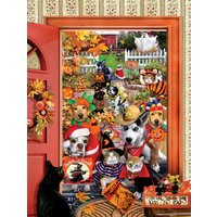 Puzzle Pièces XXL - Lori Schory - Mendiants d'Halloween SunsOut