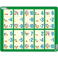 Puzzle Cadre - Apprendre à Compter : L'Addition de 1 à 10 Larsen