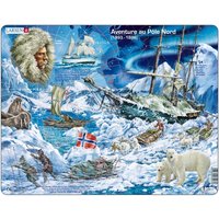 Puzzle Cadre - Aventure au Pôle Nord (en Français) Larsen