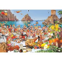 Puzzle François Ruyer - La Corse Grafika