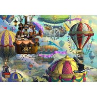 Puzzle Grande Course de Ballons pour Chats Grafika