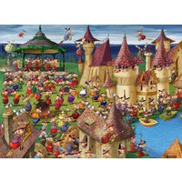 Puzzle François Ruyer - Célébrations de Sorcières au Château