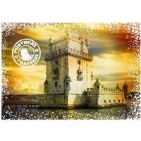 Puzzle Travel around the World - Portugal Grafika