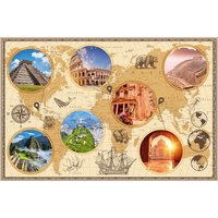 Puzzle Merveilles du Monde Moderne Nathan