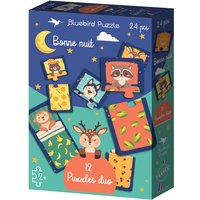 Puzzles duo - Bonne nuit Bluebird Puzzle
