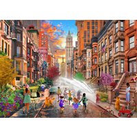 Puzzle Journées d'Eté Chaudes à New York Bluebird Puzzle