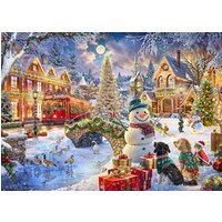 Puzzle Villa de Noël Bluebird Puzzle