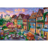 Puzzle Parc d'Attractions dans la Ville Bluebird Puzzle