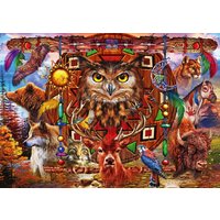 Puzzle Animal Totem Bluebird Puzzle