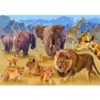 Puzzle Savannah Animals Bluebird Puzzle