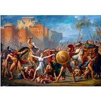 Puzzle Jacques-Louis David - The Intervention of the Sabine Women, 1799