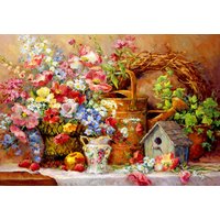 Puzzlefr Réduction de 30 % sur le puzzle Garden Medley de Bluebird