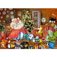 Puzzlefr Réduction de 37 % sur le puzzle Noël enchanté de Bluebird