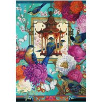 Puzzlefr Bénéficiez de 30% de remise sur le puzzle The Asiatic Garden Bluebird