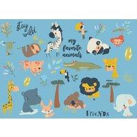 Puzzle My Favorite Animals Bluebird Puzzle