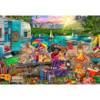 Puzzle The Family Campsite Bluebird Puzzle