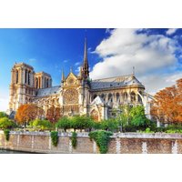 Puzzle Vue sur la Cathédrale Notre-Dame de Paris Bluebird Puzzle