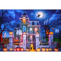 Puzzle The Halloween House Bluebird Puzzle