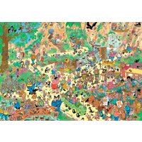Puzzle Jan van Haasteren - Joyeux Papillons Jumbo
