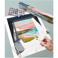 Puzzle Peinture par Numéros - Vue Sauvage La Loutre