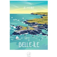 Puzzle Je m'exile à BELLE-ÎLE La Loutre