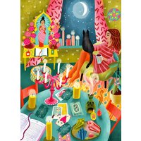 Puzzle Coin Lecture Magique sous la Lune Pieces & Peace