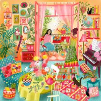 Puzzle Salle de Musique avec Vue Pieces & Peace
