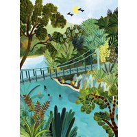Puzzle Piscine Bleues en Nouvelle-Zelande Pieces & Peace
