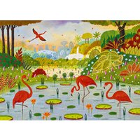 Puzzle Flamants des Caraïbes Pieces & Peace