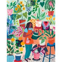 Puzzle La Femme aux Plantes Pieces & Peace