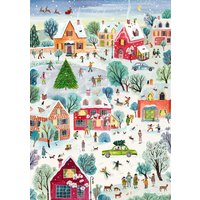 Puzzle Le Village Enchanté de Noël Pieces & Peace