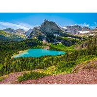 Puzzle Grinnell Lake, Glacier National Park, USA Castorland