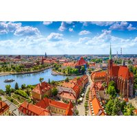 Puzzle Vue Aérienne de Wroclaw, Pologne Castorland
