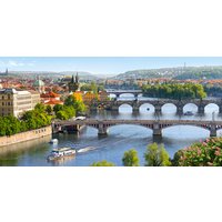 Puzzle République Tchèque, Prague : Pont Vltava Castorland