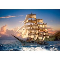 Puzzle Navigation au Coucher du Soleil Castorland