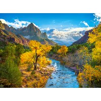 Puzzle Parc National Zion en Automne, USA Castorland