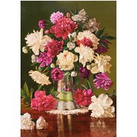 Puzzle Belles Pivoines Castorland