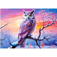 Puzzle Soirée Idéale du Hibou Castorland