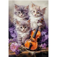 Puzzle Chatons Musicaux Castorland