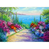 Puzzle Sunny Road to the Sea Enjoy Puzzle