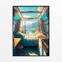 Puzzle Van Life Piece & Love
